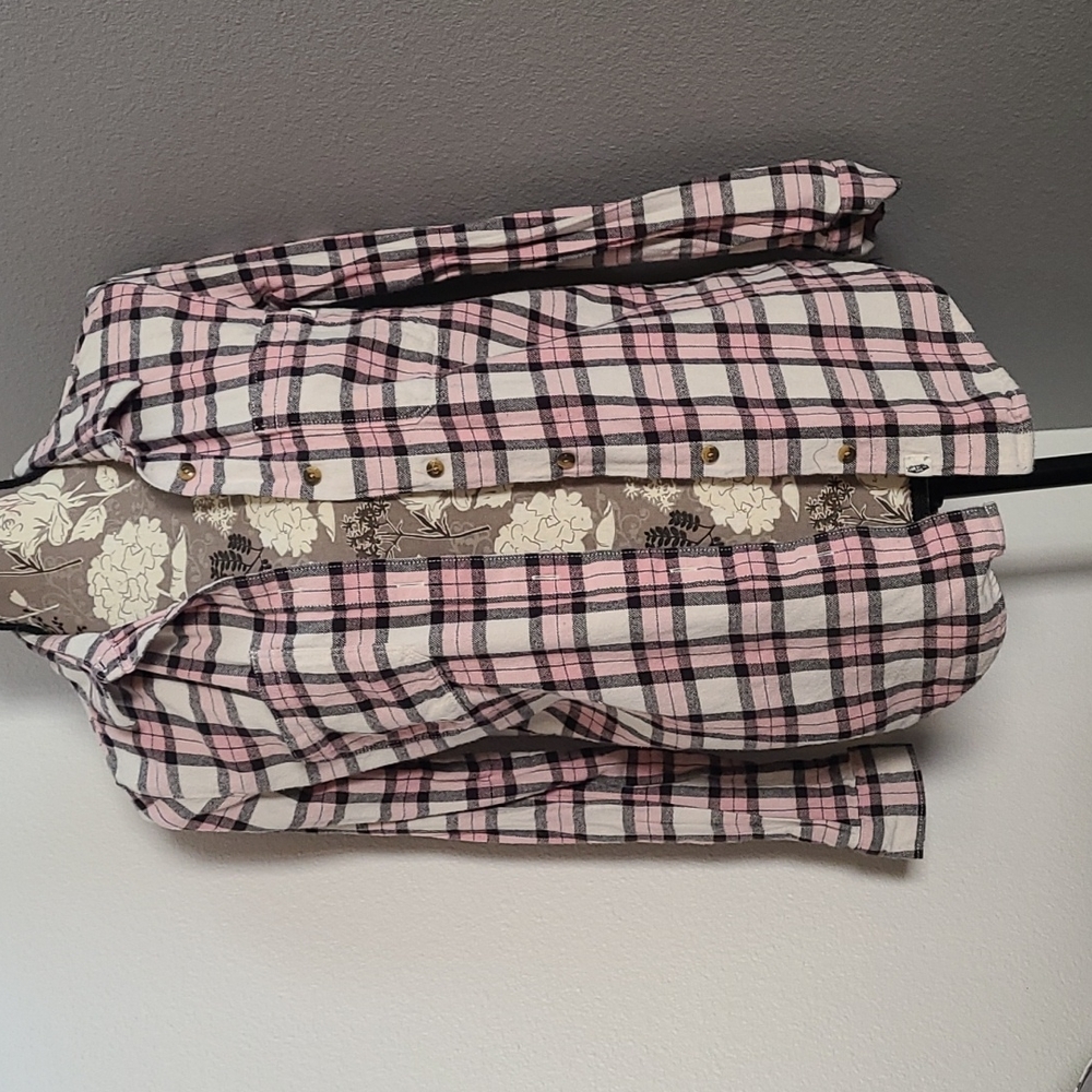 (3 FOR 20% OFF) Pink Vans Flannel